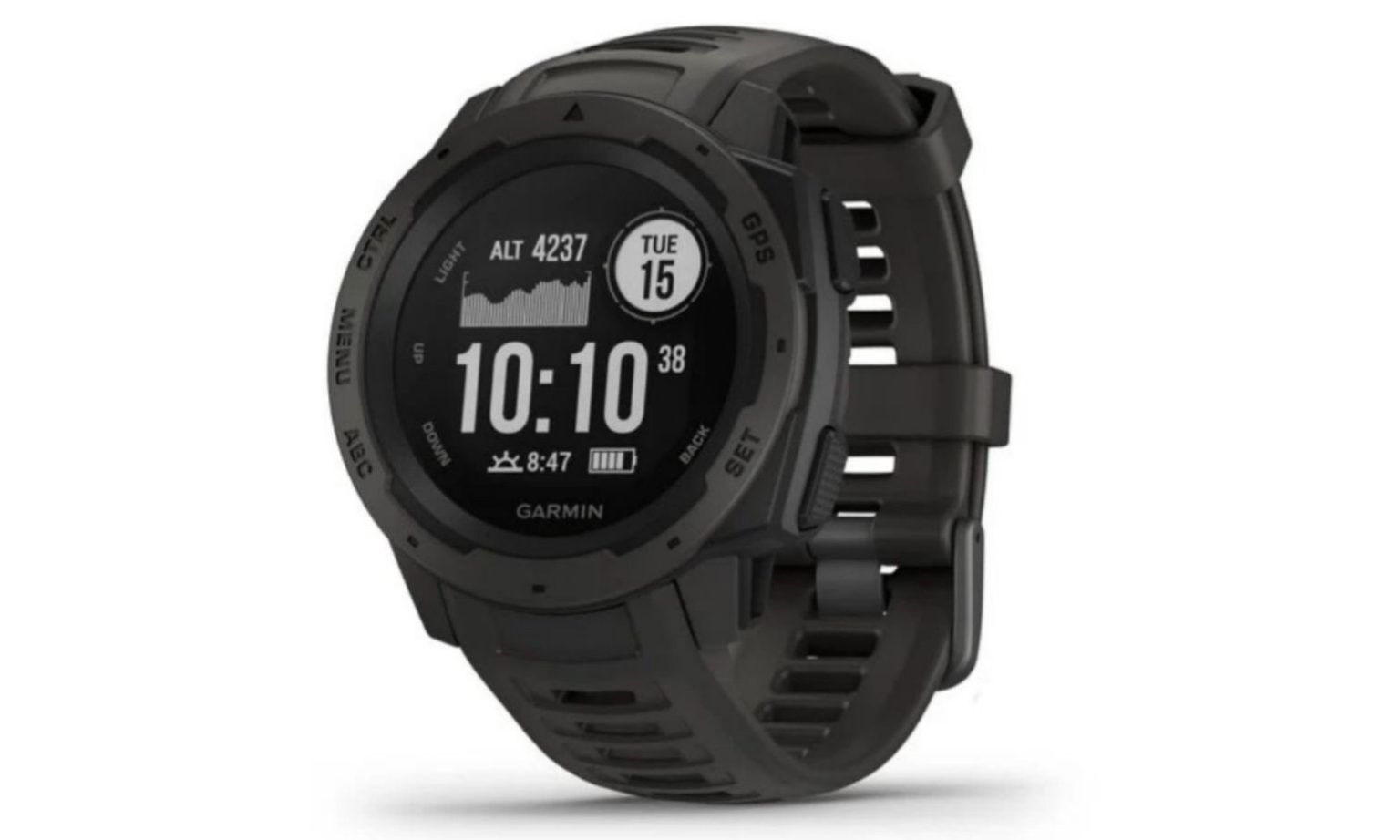 garmin instinct battery capacity mah